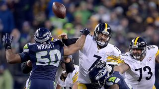 Steelers' Ramon Foster Detailed The Time Ben Roethlisberger Was Drawing Plays In The Air In Seattle Due To Crowd Noise (Steelers News). Photo by Peter Diana / Pittsburgh Post Gazette